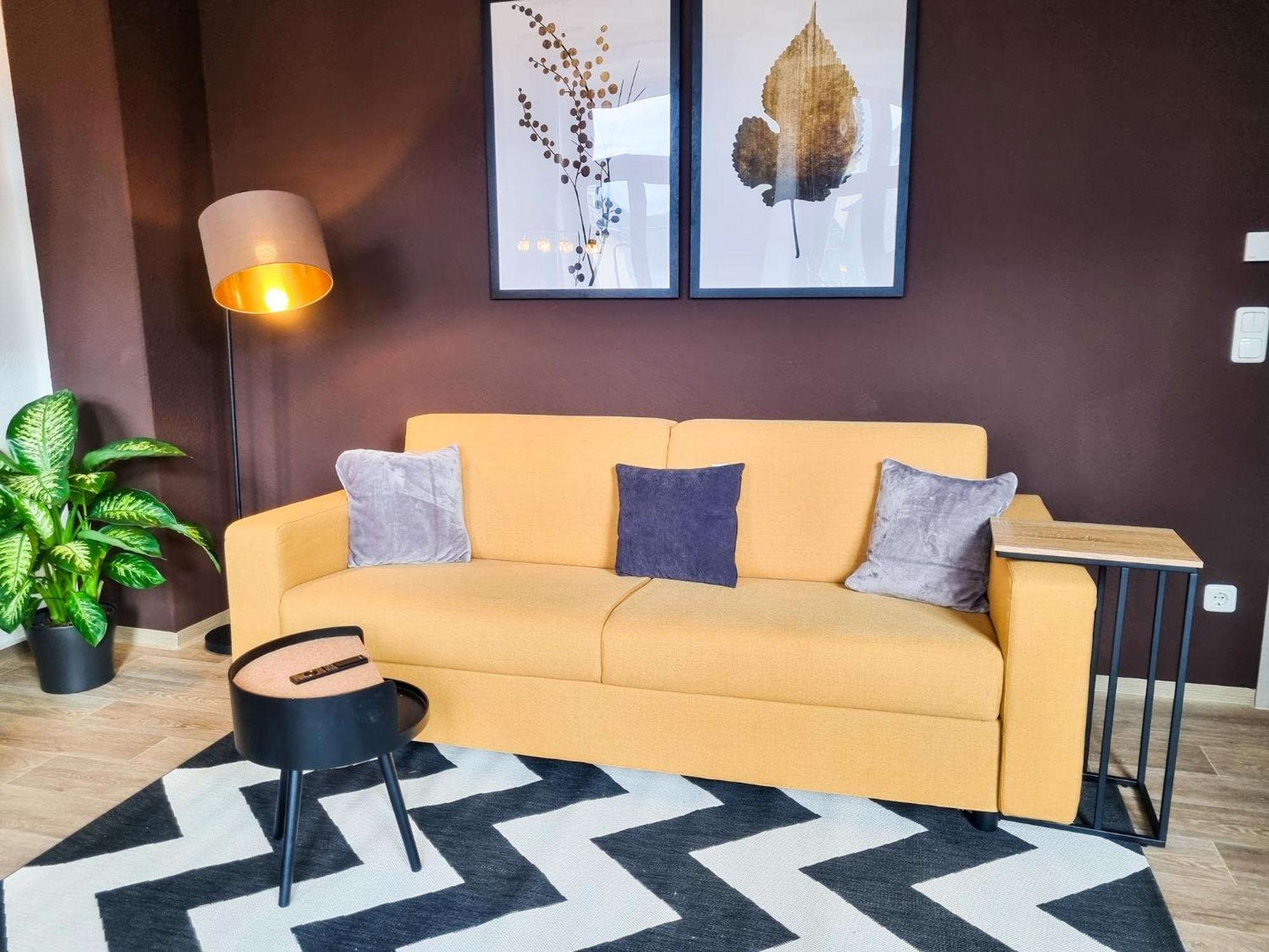 Maremar - Design Maisonette Altstadt - 4 Pers - 57Qm - Luxus Boxspringbett - Kueche - Arbeitsplatz - Privater Parkplatz Greiz Kültér fotó